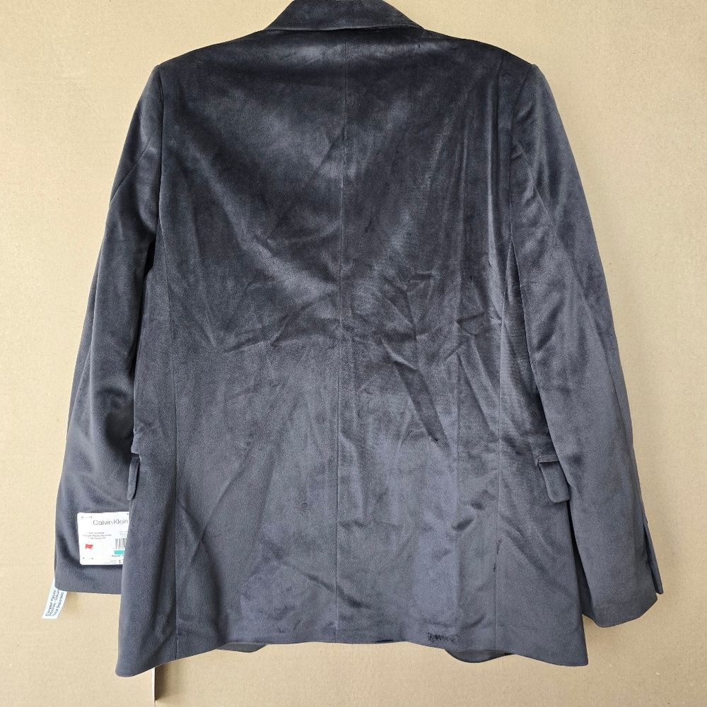 Nwt Calvin Klein Big Boys Velvet Sport Coat Jacket blazer - Picture 8 of 9